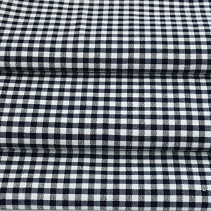 <span class=keywords><strong>Tissu</strong></span> teint en fil à carreaux élastique <span class=keywords><strong>noir</strong></span> <span class=keywords><strong>blanc</strong></span> pour vêtements pour enfants bagages chaussures chapeaux manteaux jupes pantalon à carreaux extensible - Product Image 4