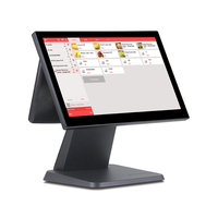 Système de caisse enregistreuse tactile tout-en-un personnalisé de 15,6 pouces, système EPOS, terminal de point de vente, système de point de vente mural Windows Android