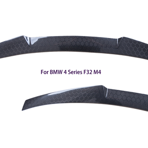 Aileron arrière style M4 en fibre de carbone nid d'abeille pour BMW Série 4 F32 Coupé 2013-2019 - Product Image 3