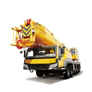 Guindaste de caminhão para máquinas de construção de grande venda, guindaste de caminhonete hidráulico QY110K de 110 toneladas