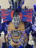 Disfraz de Robot de Espuma Optimus Prime Azul de Transformers para Cosplay de Halloween de 2.7 M