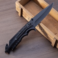 Couteau de poche tactique multifonction en acier inoxydable, couteau pliant de survie pour la chasse, le camping et les activités de plein air