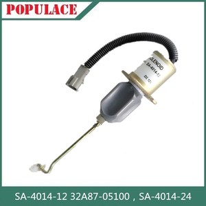 Válvula Solenoide SA-4014 12V 24V de Corte de Combustible para Piezas de Generadores de Gasolina - Product Image 2