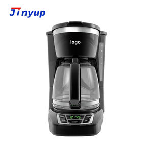 Cafetera de goteo programable digital para uso doméstico Fuente de energía eléctrica manual Filtro de <span class=keywords><strong>cesta</strong></span> de elaboración automática lavable - Product Image 1