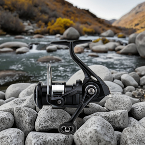 Máy câu cá spinning bằng thép không gỉ, tay quay kiểu vặn, bạc đạn, tỷ số truyền 5.2:1, sản phẩm mới 1000-4000 vòng quay - Product Image 2