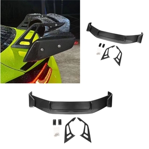 Real Carbon Fiber AO Style Rear <strong>Spoiler</strong> Wings Ducktail Universal Auto Tail <strong>Spoiler</strong> for BMW Cars Single Deck - Product Image 1