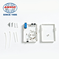 Caja Terminal de Panel Óptico Invisible Mini FTTH de 1 Núcleo para Redes 3G y 4G