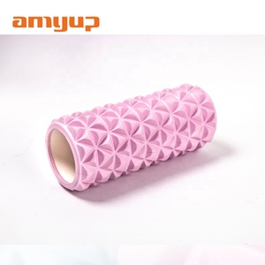 Grille yoga massage <span class=keywords><strong>3</strong></span> en 1 <span class=keywords><strong>jeu</strong></span> de rouleaux de mousse eva souple rouleau - Product Image 2