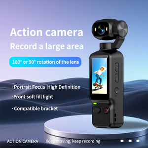 Cámara Deportiva Portátil, Videocámara 1080P con Cabezal Giratorio, Carga Tipo C, Batería de 1800mAh para Grabación de Viajes, Cámara de Mano - Product Image 3
