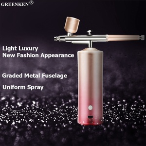 Appareil d'injection d'oxygène à dégradé aérographe, beauté, hydratation, <span class=keywords><strong>essence</strong></span> importée, ensemble de vaporisateur nano portatif - Product Image 4