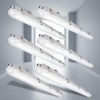 Luminaire linéaire LED Tri-proof 1,2 m 18W AC220-240V 4000K pour parking souterrain, personnalisable (OEM/Notre logo), certifié CE/ERP/ROHS