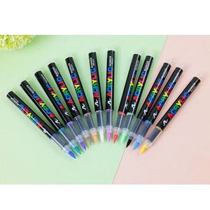 ปากกาเพ้นท์อะคริลิค <span class=keywords><strong>Flysea</strong></span> 12 สี หัวปากกาแบบถาวร ขนาด 0.5-5 มม. สำหรับงานกระดาษและอุปกรณ์ศิลปะ - Product Image 3