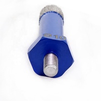 Scie cloche diamantée à sec M5 de 5/6/8/10 mm, outil de découpe et de perçage pour pierre, carrelage en porcelaine, marbre