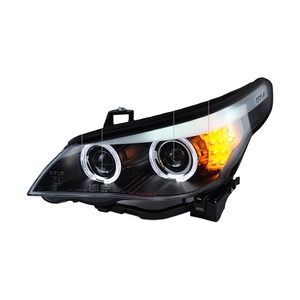 工場で変更されたヘッドライトアセンブリAFSバージョン2007-2010 <span class=keywords><strong>LED</strong></span>エンジェルアイを備えたBMWE60用の高品質ヘッドランプ - Product Image 1