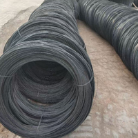 Fil de fer noir Q195 Q235 pour l'exportation usine, matière première pour clous et agrafes en fer