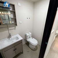 RELYANCE Cabane Apple à deux étages de 40 pieds avec 2-3 chambres, salon, cuisine, structure en acier galvanisé pour habitation secondaire de jardin