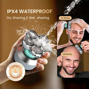 Máy cạo râu đ<span class=keywords><strong>i</strong></span>ện PRITECH bán chạy, 6D, có thể rửa được, dành cho nam giớ<span class=keywords><strong>i</strong></span> cạo trọc đầu - Product Image 3