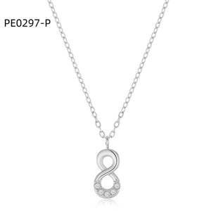 สร้อยคอแฟชั่นประดับเซอร์โคเนีย C0297 สำหรับผู้หญิง เครื่องประดับคุณภาพสูง - Product Image 1