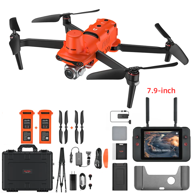 Autel Evo II Pro 6K RTK V3 Professional RC Drone with 1 Inch Sensor 6K UHD Camera Dorne Centimeter-level Positioning Inspection