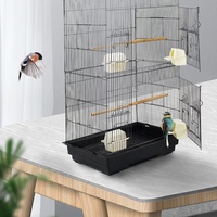 Cage à oiseaux antique Offres Spéciales avec petit fil vol perroquet taille plateaux en plastique fer matériel importé chine 601 motif Animal