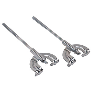 ชุดกลองสแนร์ดรัมแซดเดิลที่หนีบ<span class=keywords><strong>กลอง</strong></span>เงินตะขอก้ามปูฮาร์ดแวร์สกรูยาว100มม. ทนทานอุปกรณ์เครื่องเพอร์คัชชัน - Product Image 2