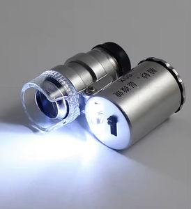 Mini <span class=keywords><strong>microscope</strong></span> de taille 60x <span class=keywords><strong>Microscope</strong></span> de détection de monnaie <span class=keywords><strong>Microscope</strong></span> illuminé à LED - Product Image 3