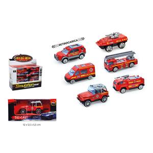 Véhicules de pompier JOLLY JOKER 1:64 assortis - Product Image 1