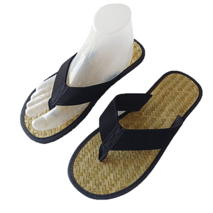 Tapis de paille dégradable personnalisé pour SPA d'hôtel pantoufles d'hôtel jetables pantoufles d'hôtel pantoufles japonaises pour hommes et femmes - Product Image 3