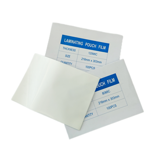 <span class=keywords><strong>Mat</strong></span> 229*292 A4/<span class=keywords><strong>A3</strong></span>/A5 taille de carte d'identité 75mic/125mic/250mic PET pochettes de stratification Film extensible rigide Soluble dans l'eau de protection pour - Product Image 4