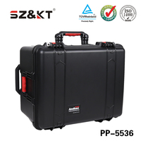 Valise trolley en plastique rigide, étanche IP67, anti-poussière, antichoc, pour protection précise des instruments lourds, avec mousse, vente en gros usine