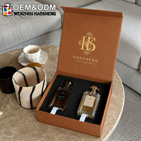 Boîte cadeau de luxe à fermeture magnétique haut de gamme avec logo personnalisé en feuille d'or, boîte d'emballage rigide en carton pour parfum