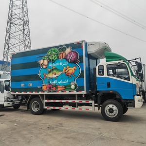 HOWO Cold Chain Transport Refrigerated Truck New Diesel Engine Manual Transmission Freezer Truck - Product Image 3