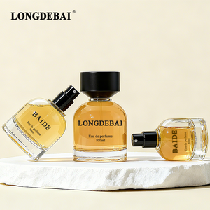 Botella <span class=keywords><strong>de</strong></span> Perfume <span class=keywords><strong>de</strong></span> Vidrio Vacía Única al por Mayor, Botella <span class=keywords><strong>de</strong></span> Perfume <span class=keywords><strong>de</strong></span> 30 ml, 50 ml, 100 ml, Botella <span class=keywords><strong>de</strong></span> Perfume Redonda <span class=keywords><strong>de</strong></span> <span class=keywords><strong>Cristal</strong></span> <span class=keywords><strong>de</strong></span> Lujo con Tapa Negra - Product Image 3