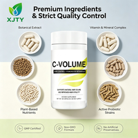 Complément alimentaire naturel sans gluten pour femmes adultes, marque privée OEM, favorise l'apparence plus volumineuse et augmente le volume des cheveux.