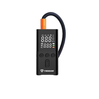 TYRESEALANT Gonfleur de pneus numérique portable avec manomètre, arrêt automatique, lumière LED, charge d'urgence, pompe à air sans fil