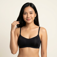 Soutien-gorge push-up sans couture respirant sans armatures pour petites poitrines, en nylon, une pièce, lisse et léger, vente en gros usine