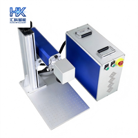 Machine d'impression laser à fibre portable Huike pour bijoux, OEM/ODM, marqueur laser CNC intégré personnalisé, économique