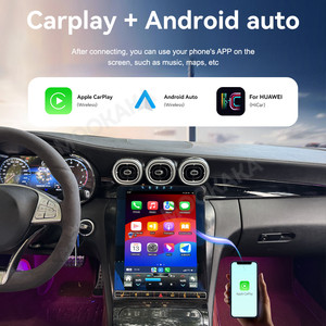 มูคาคา จอไร้สาย CarPlay ขนาด 12.1 นิ้ว ระบบ Android 15 สำหรับรถยนต์ <span class=keywords><strong>Mercedes</strong></span> Benz GLC C ปี 2015-2022 เครื่องเสียงติดรถยนต์ จอ Carplay อัตโนมัติ รองรับ 4G - Product Image 4