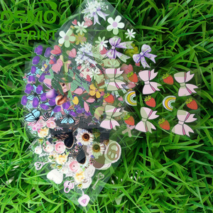 OSMO Nouveauté Tendance : Autocollant UV DTF pour Carnet A5 A6 A7, Motif Girafes Adorables, Décalcomanie <span class=keywords><strong>Girafe</strong></span>, Film UV DTF pour Carnet - Product Image 4