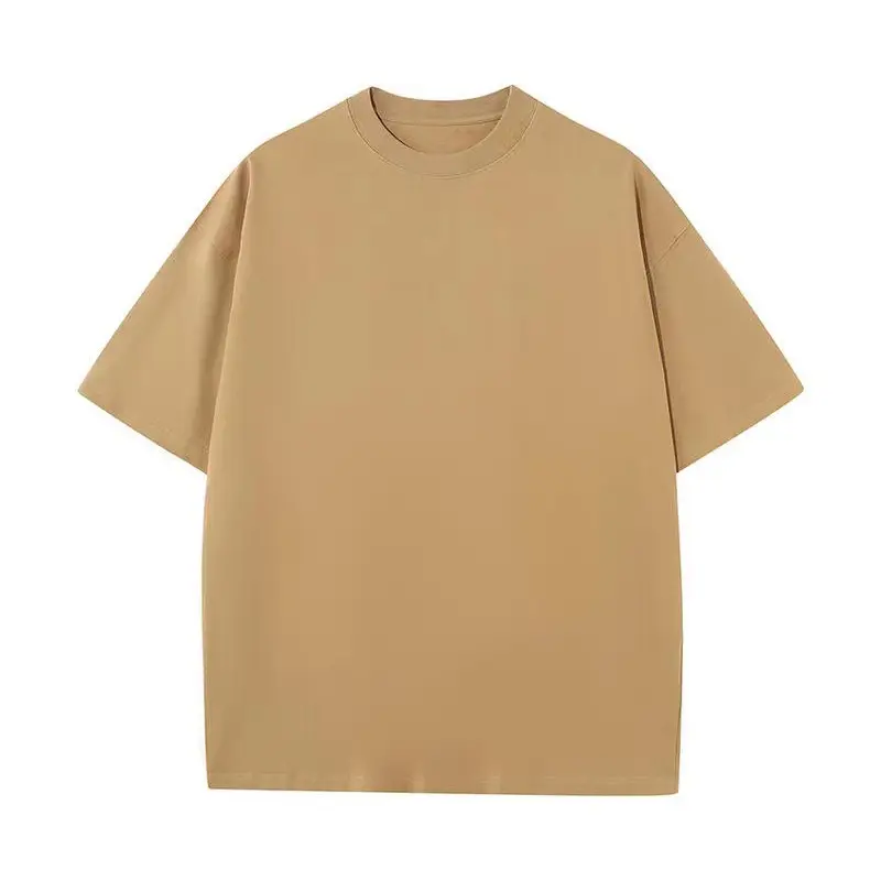 Men's tshirt oversized T-Shirt High Quality 100% Cotton blank tshirts Crew Neck Blank heavyweight tshirt For Men