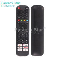 Télécommande universelle intelligente ES-RM077-2 de haute qualité à prix d'usine pour téléviseur Hisense EN2J30H HDTV