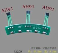 Sensor Hall Motor Kendaraan Listrik Dengan Kabel Papan AH91 Y3141 41F Bagian Motor Sensor Hall 4601L Elemen Sensor Hall Sepeda Listrik 46.5mm