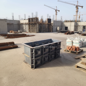 Vorgefertigte Beton-Lego-Block-Form Langlebiges Stahl-Modulares Wandsystem Schalungssystem - Product Image 3