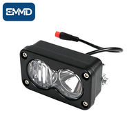 Phare de moto électrique tout-terrain 20W 6000 6500K, lumière combinée spot et flood pour Surron Light Bee