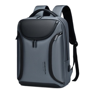 Cao cấp thời trang không thấm nước Máy Tính Xách Tay Ba lô cho nam giới kinh doanh và phụ nữ đi lại sử dụng trường với Breathable Polyester Lót - Product Image 1