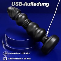 Vibrateur anal pour hommes et femmes, stimulateur de prostate, plug anal vibrant avec 10 modes