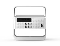 Projecteur portable H10, Correction de mise au point automatique, Système Android 14, Liaison multi-appareils, Cinéma à domicile et jeux vidéo