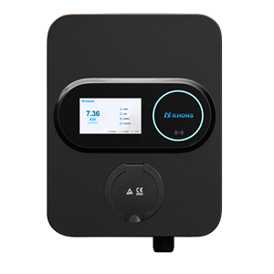 Estación de Carga de Pared Khons de Fácil Instalación para el Hogar, 11KW, Tipo 2 IEC62196, Versión de Enchufe Trifásico de 16A - Product Image 1