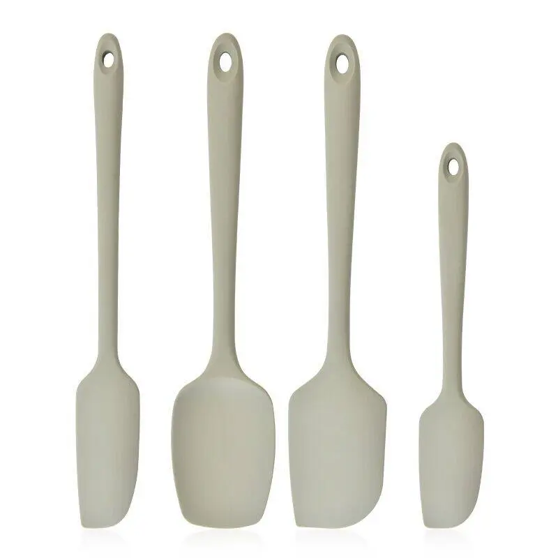 High temperature resistant food grade silicone Four-piece silicone spatula set for baking
