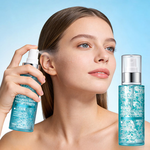 Brume hydratante et illuminatrice au collagène PDRN à marque privée, enrichie en acide hyaluronique, pour le visage et la fixation du maquillage - Product Image 3